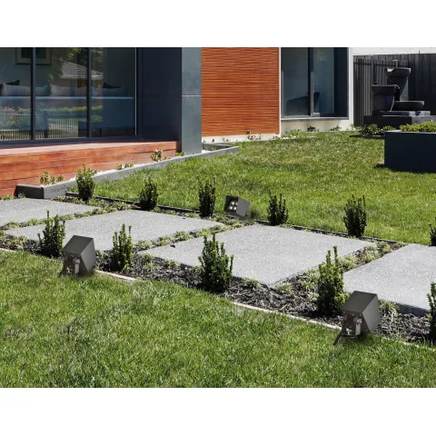 Aplica Exterior Apus A205810GR ACB LED, Antracit, Spania