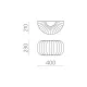 Aplica Mirta A30550B ACB E27, Alb, Spania