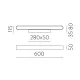 Aplica Gala A3189170BDP ACB LED, Alb, Spania