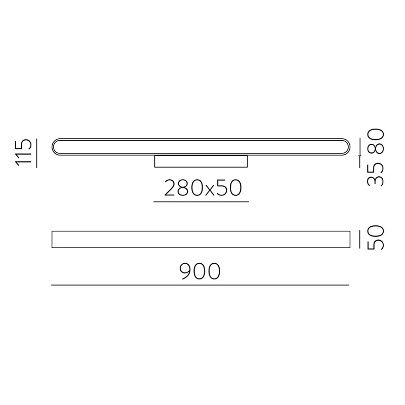 Aplica Gala A3189270ODP ACB LED, Auriu, Spania