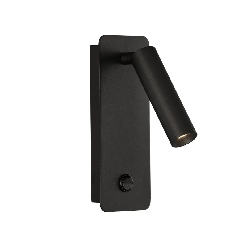 Aplica Dormitor Aron A32401N ACB LED, Negru, Spania