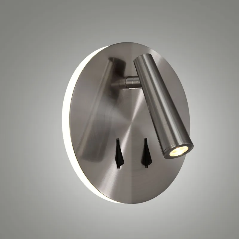 Aplica Dormitor Panau A3660001NS ACB LED, Nichel, Spania