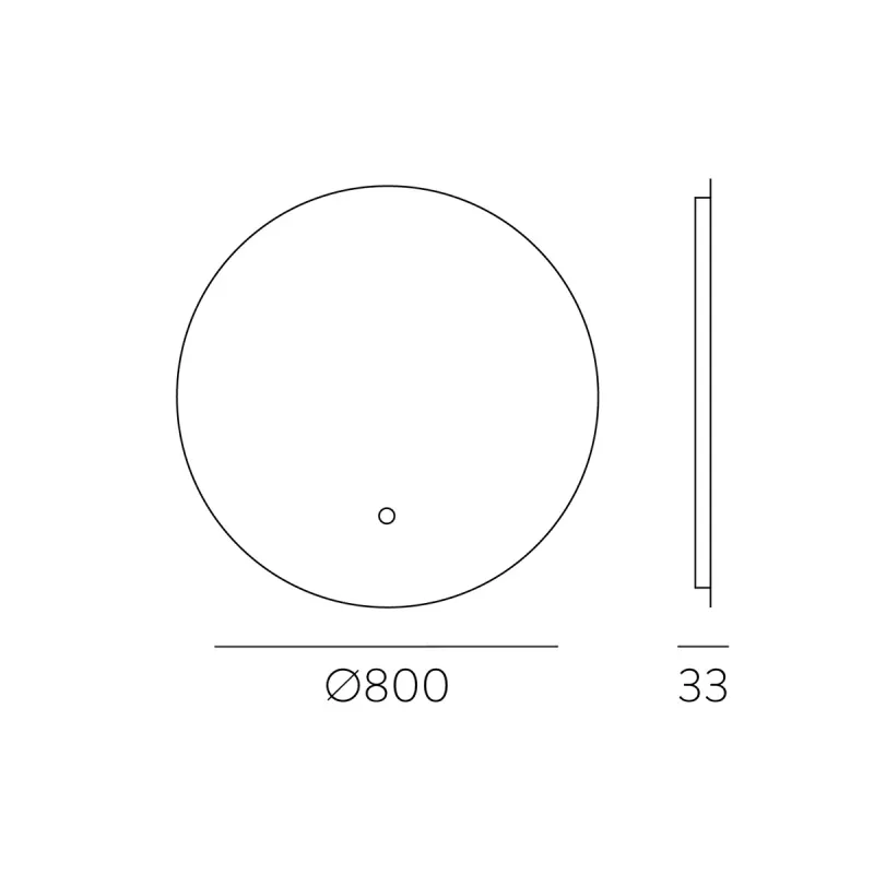 Oglinda Baie Bari A379920LB ACB LED, Spania