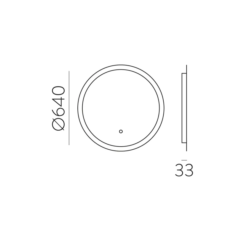 Oglinda Baie Petra A380410LB ACB LED, Spania