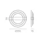 Aplica Ringo A3813070NDP ACB LED, Negru, Spania