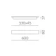 Aplica Fosca A3833170B ACB LED, Alb, Spania