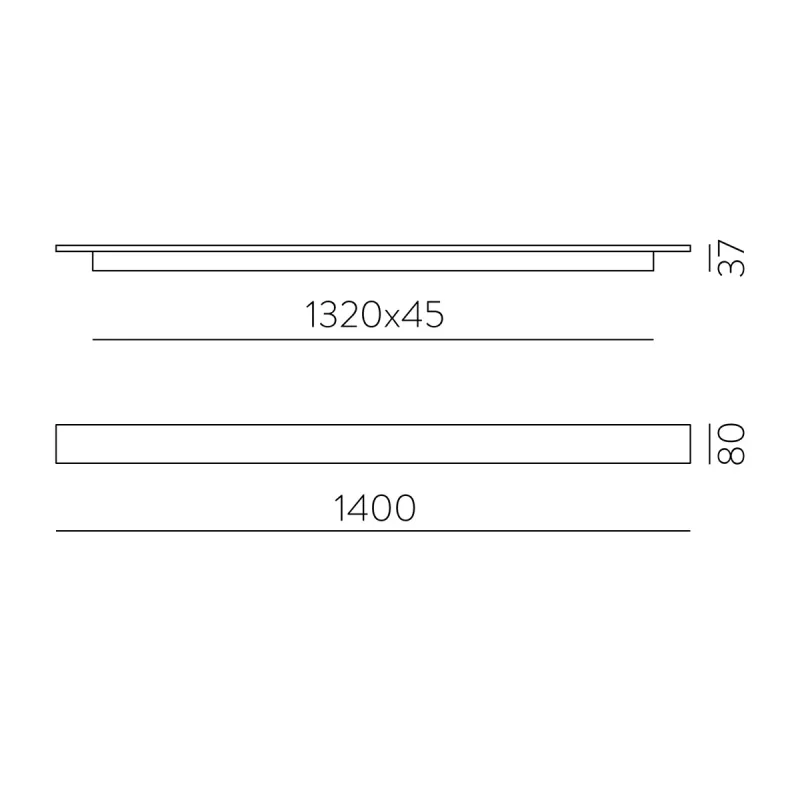 Aplica Fosca A3833370B ACB LED, Alb, Spania