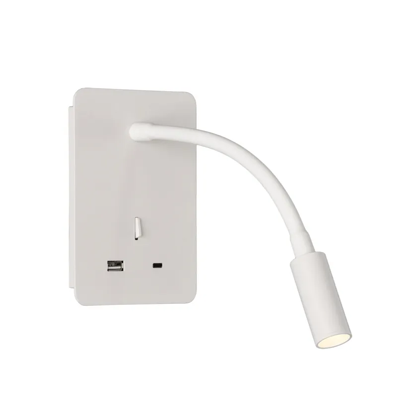 Aplica Dormitor Senda A3835001B ACB LED, Alb, Spania