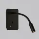 Aplica Dormitor Senda A3835001N ACB LED, Negru, Spania