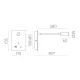 Aplica Dormitor Senda A3835001N ACB LED, Negru, Spania