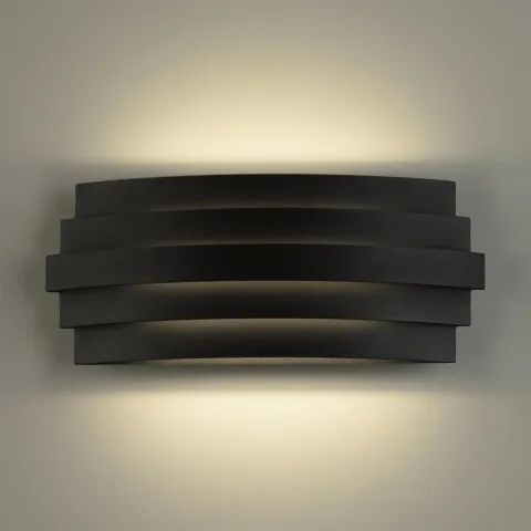 Aplica Luxur A3840070N ACB LED, Negru, Spania