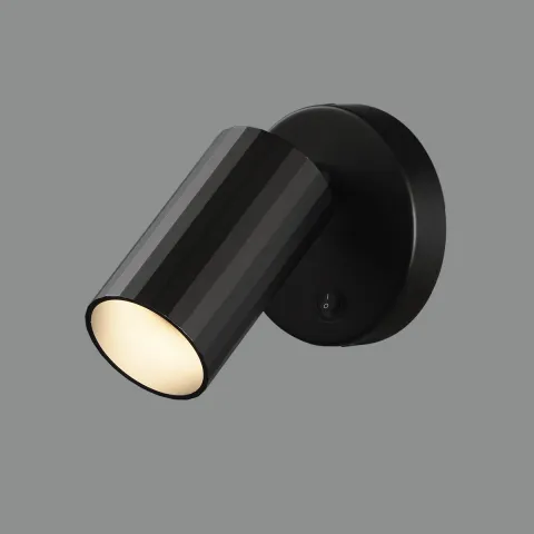 Aplica Modrian A3951080N ACB GU10, Negru, Spania