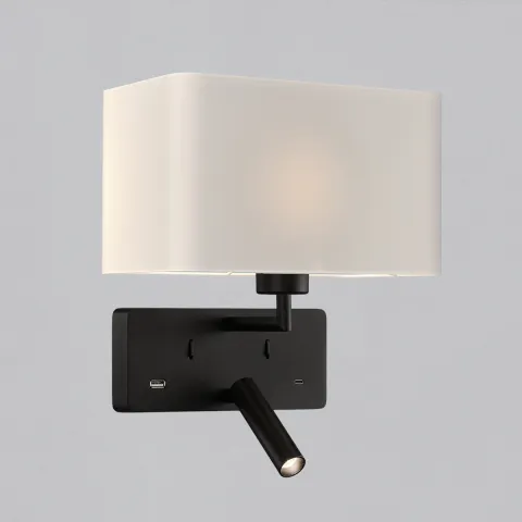 Aplica Dormitor Romeo A3971081N ACB LED, Negru, Spania