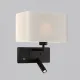 Aplica Dormitor Romeo A3971081N ACB LED, Negru, Spania