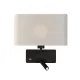 Aplica Dormitor Romeo A3971081N ACB LED, Negru, Spania