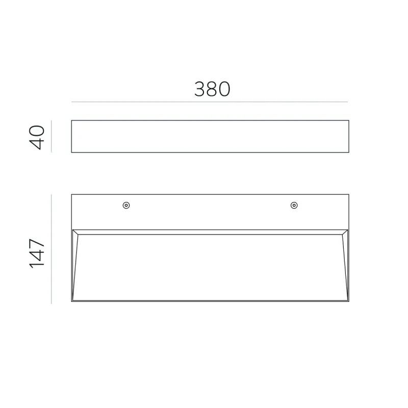 Aplica Brick A3972170BDP ACB LED, Alb, Spania