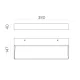 Aplica Brick A3972170B ACB LED, Alb, Spania