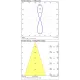 Aplica Lux A3989100ONDP ACB LED, Auriu, Spania