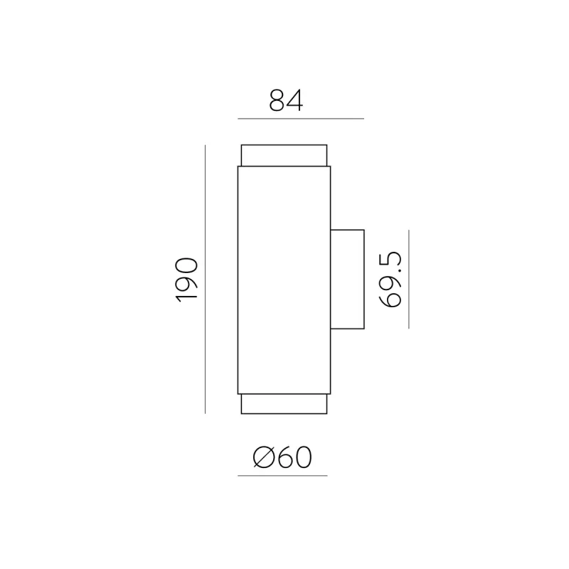 Aplica Lux A3989100ON ACB LED, Auriu, Spania
