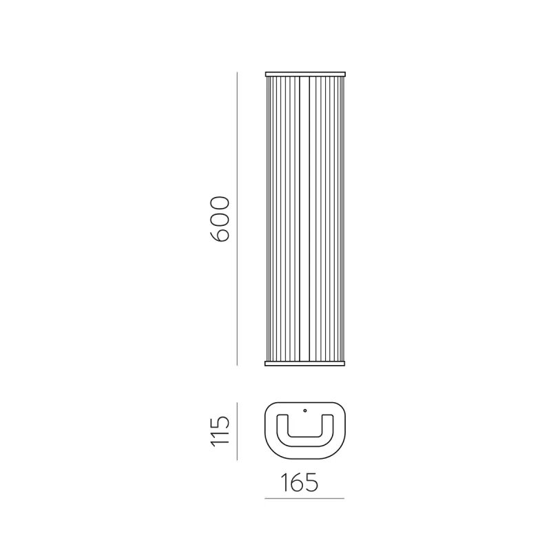 Aplica Baie Diva A3990170C ACB LED, Crom, Spania