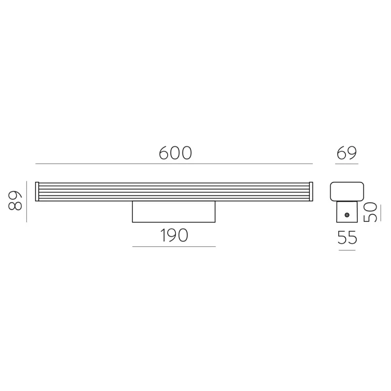 Aplica Baie Dune A3992070C ACB LED, Opal, Spania