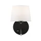 Aplica Dormitor Stilo A8202082N ACB LED, Negru, Spania