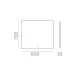 Oglinda Baie Estela A943910LB ACB LED, Spania