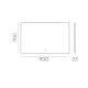 Oglinda Baie Estela A943920LB ACB LED, Spania