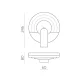 Aplica Exterior Solara Gloss AS2074000N ACB LED, Antracit, Spania