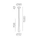 Pendul Bendis C356220N ACB LED, Negru, Spania