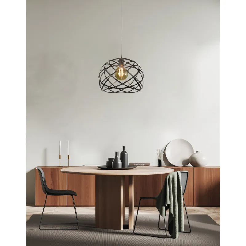 Pendul Bellona C371151N ACB E27, Negru, Spania