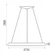Suspensie Shiitake C3740190NODP ACB LED, Negru, Spania