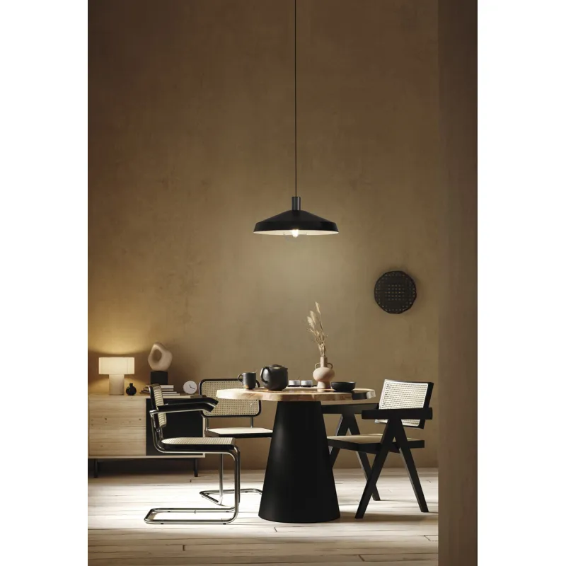 Pendul Evelyn C3906082N ACB E27, Negru, Spania