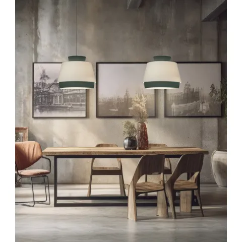 Pendul Aspen C391642VELI ACB E27, Verde, Spania