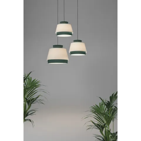 Pendul Aspen C39164VELI ACB E27, Verde, Spania