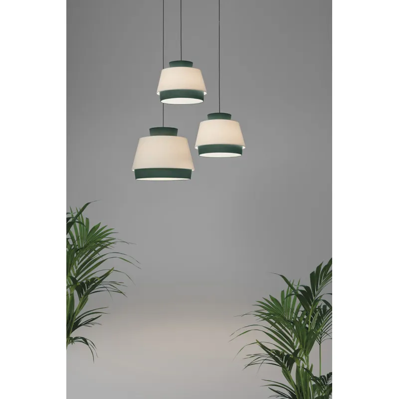 Pendul Aspen C39164VELI ACB E27, Verde, Spania