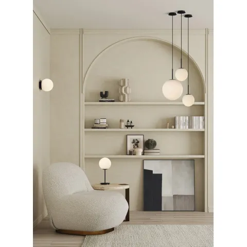 Pendul Parma C3946180N ACB E27, Negru, Spania