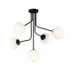 Candelabru Parma C3946280N ACB E27, Negru, Spania