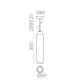 Pendul Lux C3989000ON ACB LED, Auriu, Spania