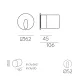 Aplica Scara Orion E2063000B ACB LED, Alb, Spania