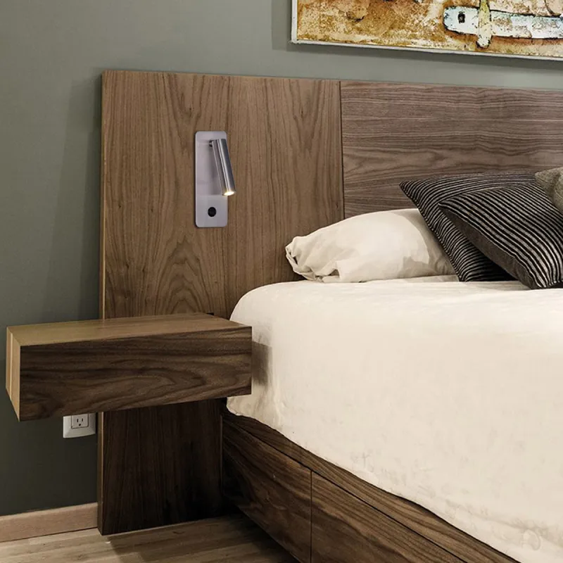 Aplica Dormitor Aron E32401NS ACB LED, Nichel, Spania