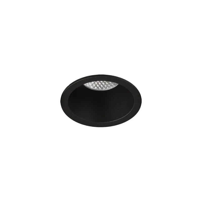 Spot Exterior/Baie Incastrat Kidal E377100NDT ACB LED, Negru, Spania