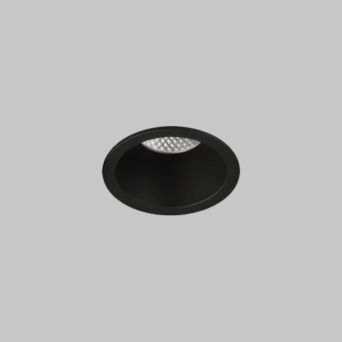 Spot Exterior/Baie Incastrat Kidal E377101NDT ACB LED, Negru, Spania