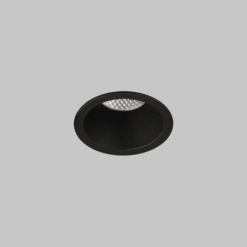 Spot Exterior/Baie Incastrat Kidal E377101NDT ACB LED, Negru, Spania