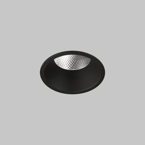 Spot Exterior/Baie Incastrat Kidal E377111NDP ACB LED, Negru, Spania