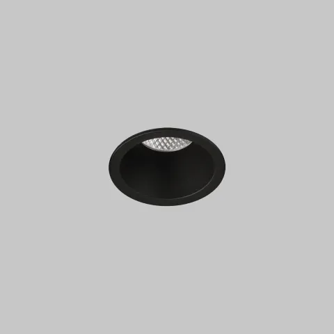 Spot Exterior/Baie Incastrat Kidal E3771210NDT ACB LED, Negru, Spania