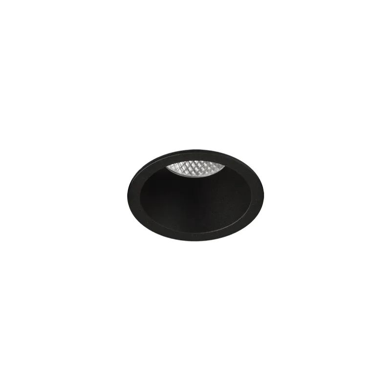 Spot Exterior/Baie Incastrat Kidal E3771210N ACB LED, Negru, Spania