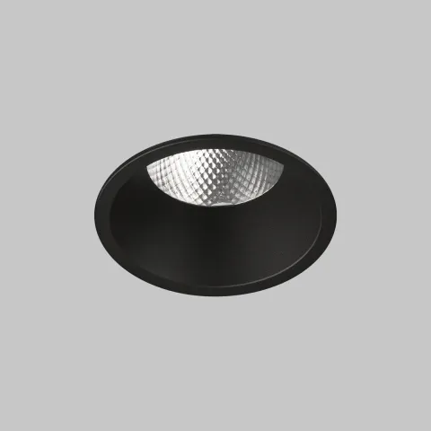 Spot Exterior/Baie Incastrat Kidal E3771300NDT ACB LED, Negru, Spania