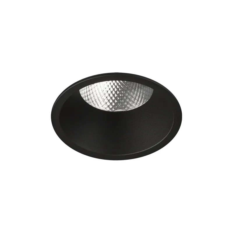 Spot Exterior/Baie Incastrat Kidal E3771310NDT ACB LED, Negru, Spania