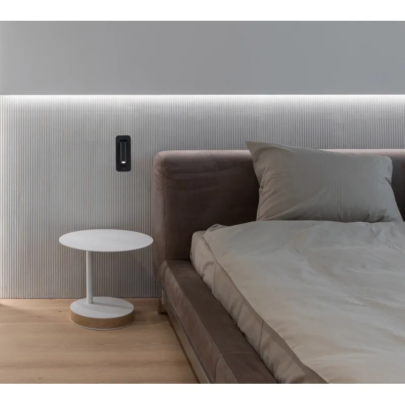 Aplica Dormitor Boheme E382620N ACB LED, Negru, Spania